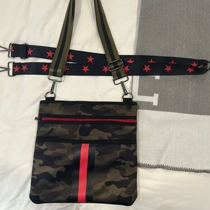 Haute Shore Camo Crossbody Bag